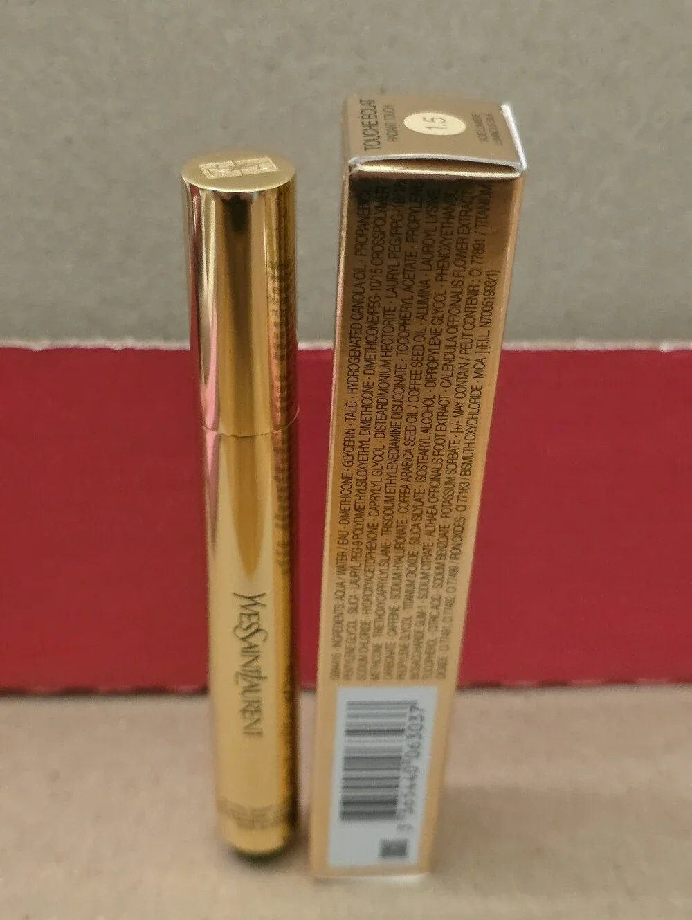 YSL TOUCHE ÉCLAT CONCEALER CLICK PEN 1.5 LUMINOUS SILK. BNIB